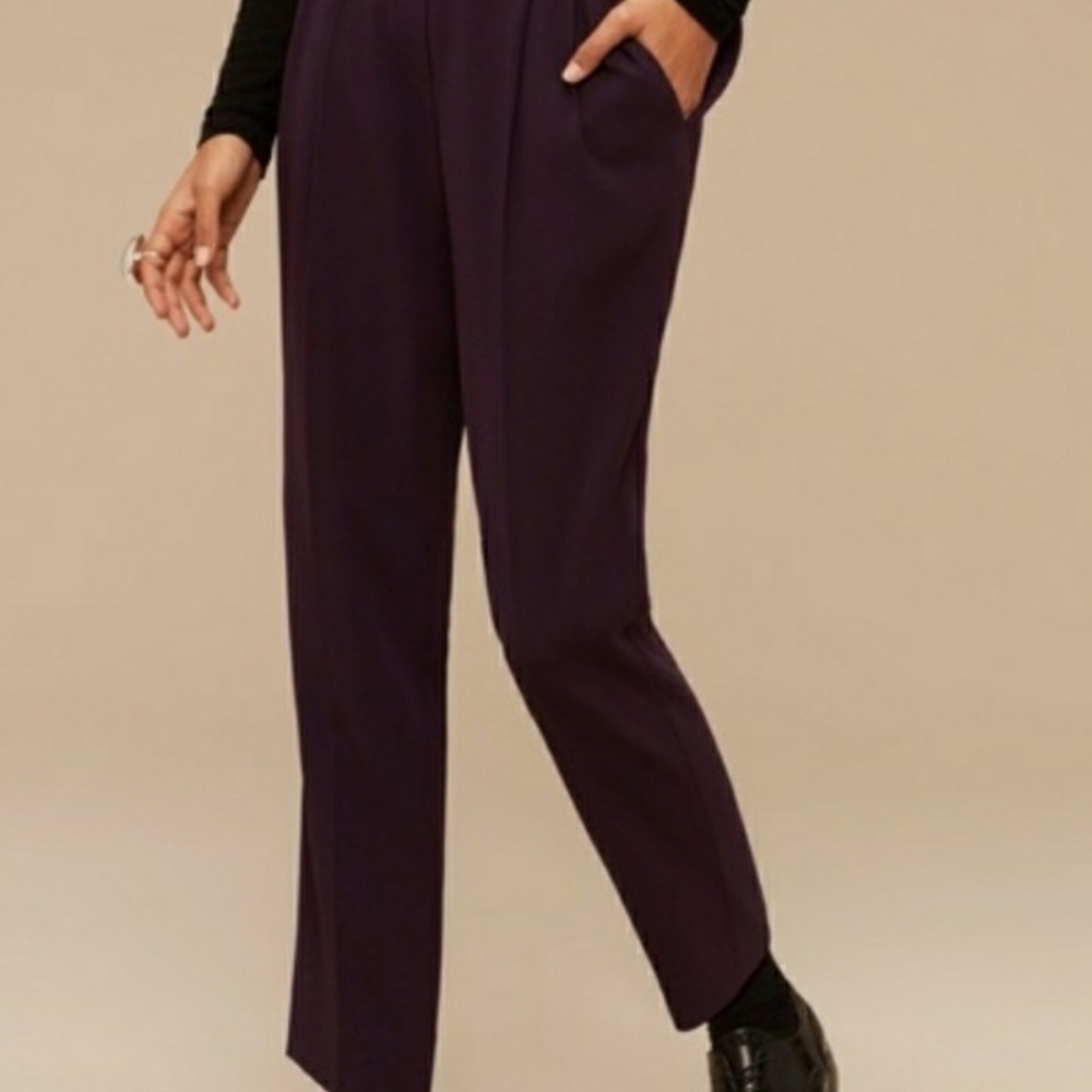 EUC Babaton Cohen Pant Terado - Purple - size 4